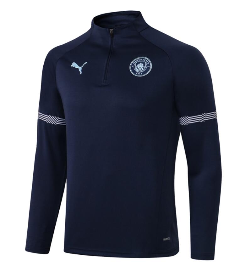 2021/22 Manchester City Royal Blue Training Sweatshirt